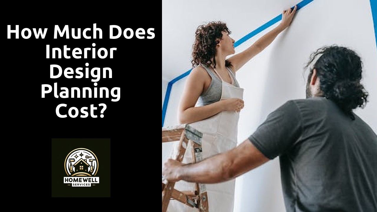 How much does interior design planning cost?